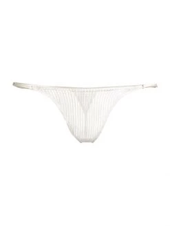 Kiki De Montparnasse Sheer Striped G-String Thong Black -Kiki shop online unnamed file 713