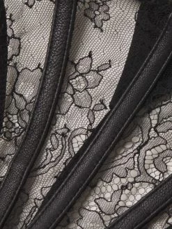 Kiki De Montparnasse Stringy Lace & Leather Thong -Kiki shop online unnamed file 736