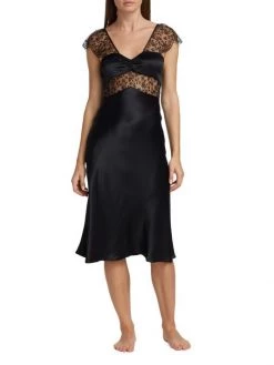 Kiki De Montparnasse Cecile Satin & Lace Slipdress -Kiki shop online unnamed file 751