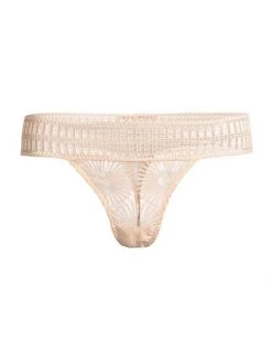 Kiki De Montparnasse Sundial Lace Thong Blush -Kiki shop online unnamed file 766
