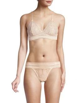 Kiki De Montparnasse Sundial Lace Bralette Blush -Kiki shop online unnamed file 779