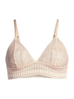 Kiki De Montparnasse Sundial Lace Bralette Blush -Kiki shop online unnamed file 784