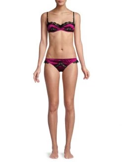 Kiki De Montparnasse Lace-Trim Balconette Bra -Kiki shop online unnamed file 844