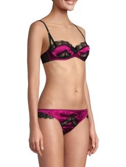 Kiki De Montparnasse Lace-Trim Balconette Bra -Kiki shop online unnamed file 846