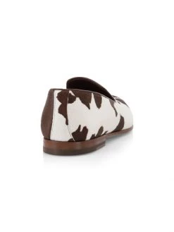 Manolo Blahnik Mario Cow Print Loafers For Men -Kiki shop online unnamed file 904
