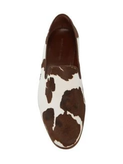 Manolo Blahnik Mario Cow Print Loafers For Men -Kiki shop online unnamed file 906