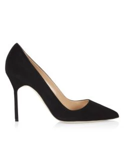 Manolo Blahnik BB 105 Suede Pumps