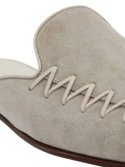 Manolo Blahnik Praximu Suede Mules For Men -Kiki shop online unnamed file 925