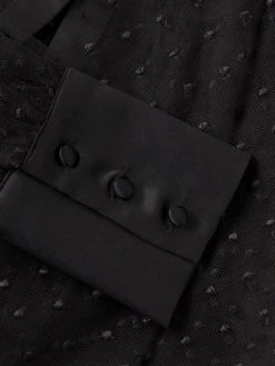 Kiki De Montparnasse Merci Sheer Pussy-Bow Blouse 13 Kiki De Montparnasse Merci Sheer Pussy-Bow Blouse -Kiki shop online unnamed file 93