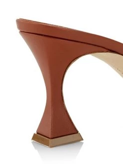 Manolo Blahnik Jadarona 70 Leather Mules -Kiki shop online unnamed file 931