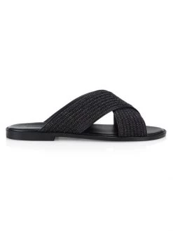 Manolo Blahnik Otawi Criss-Cross Sandals For Men