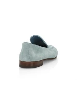Manolo Blahnik Truro Suede Loafers For Men -Kiki shop online unnamed file 940
