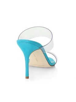 Manolo Blahnik Scolto 90 PVC Mules -Kiki shop online unnamed file 946