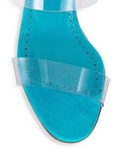 Manolo Blahnik Scolto 90 PVC Mules -Kiki shop online unnamed file 947