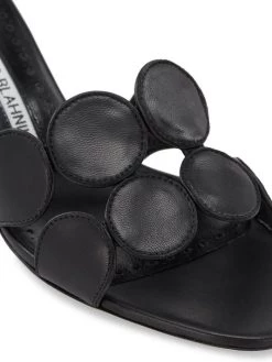 Manolo Blahnik Haribalmu 55 Leather Mules -Kiki shop online unnamed file 975