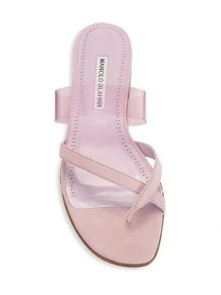 Manolo Blahnik Susina Suede Sandals -Kiki shop online unnamed file 988